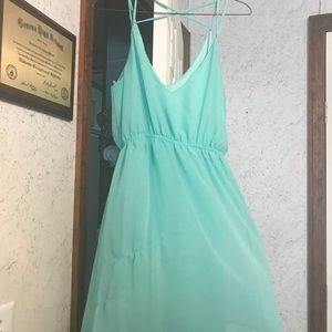 Mint green size small dress